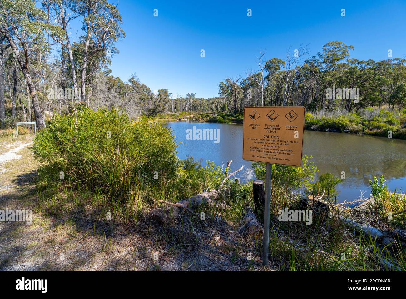 Platypus Pool at Cypress Pine Camping area, Boonoo Boonoo National Park