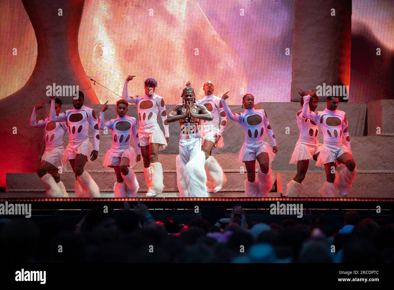 Tonsberg, Norway. 12th, July 2023. The American rapper Lil Nas X ...