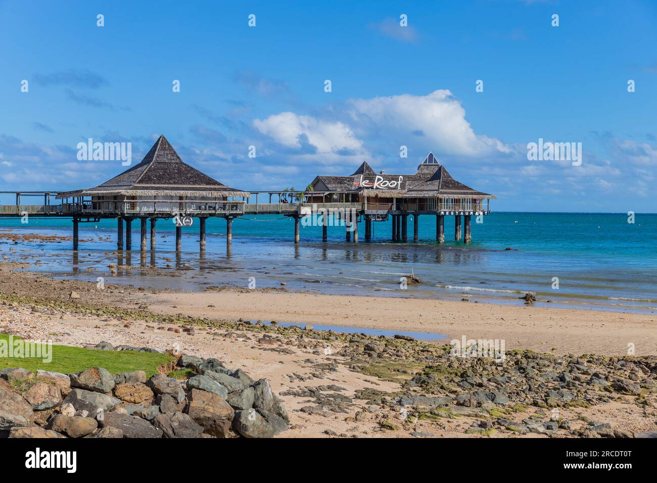 Noumea; New Caledonia 03 June 2023 Restaurant at the Beach in Noumea