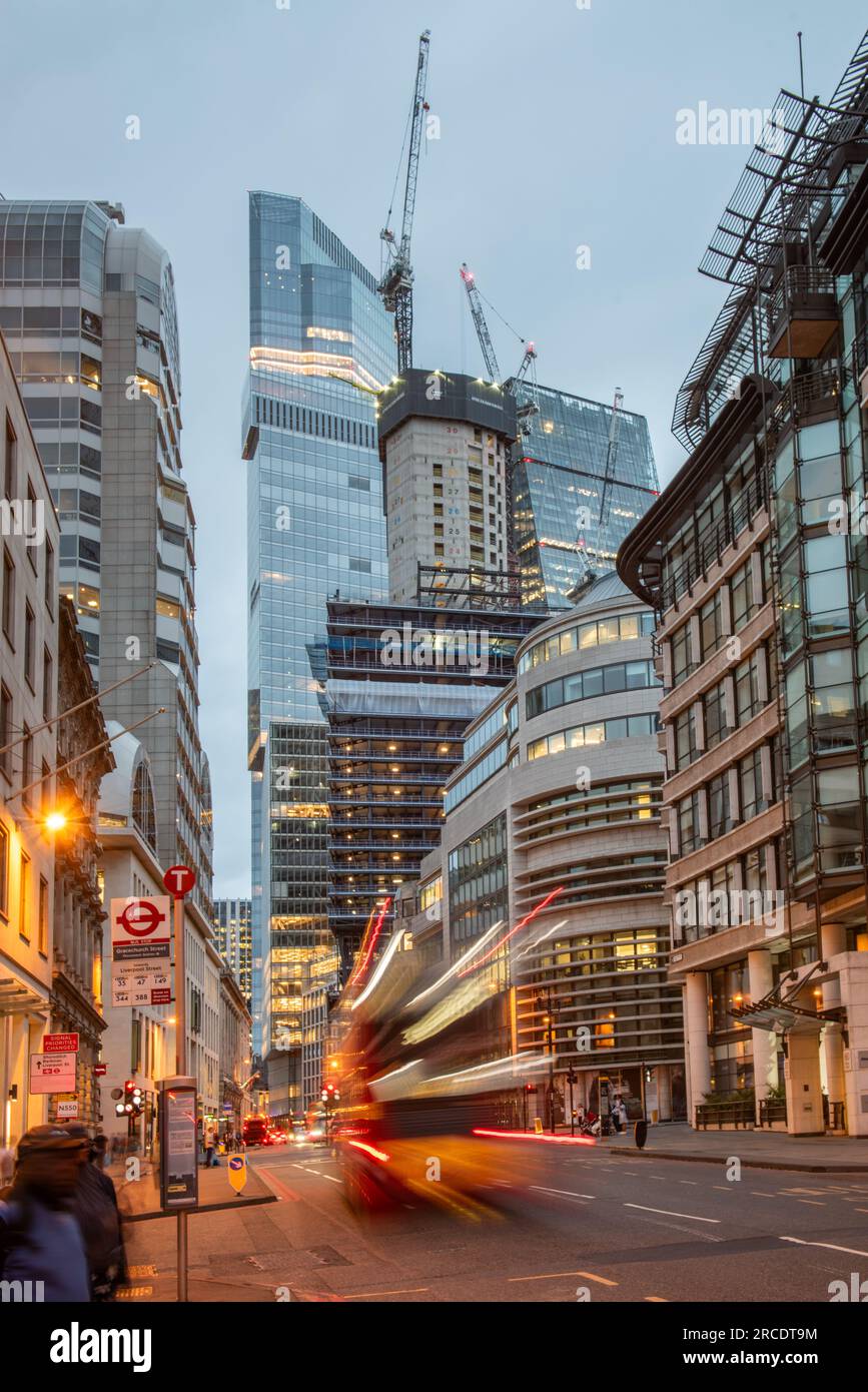 Bishopsgate, The City, London, UK Stock Photo - Alamy