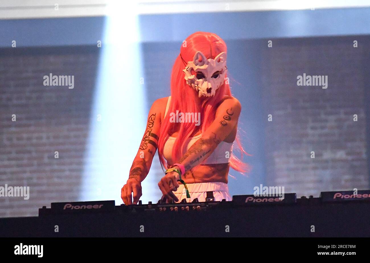 LŪN performs on day 7 of Festival d'été de Québec on July 12, 2023 in Quebec City, Quebec. Photo:C asey Flanigan/imageSPACE/MediaPunch Stock Photo