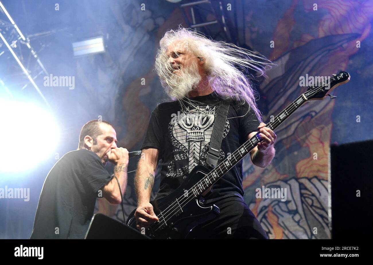 performs on day 7 of Festival d'été de Québec on July 12, 2023 in Quebec City, Quebec. Photo:C asey Flanigan/imageSPACE/MediaPunch Stock Photo