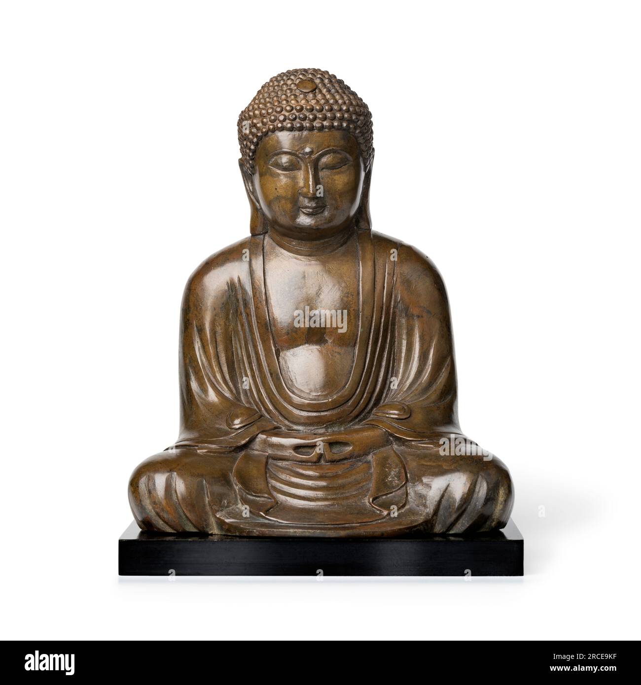 Japanese buddha statue isolated on white background Stock Photo Alamy