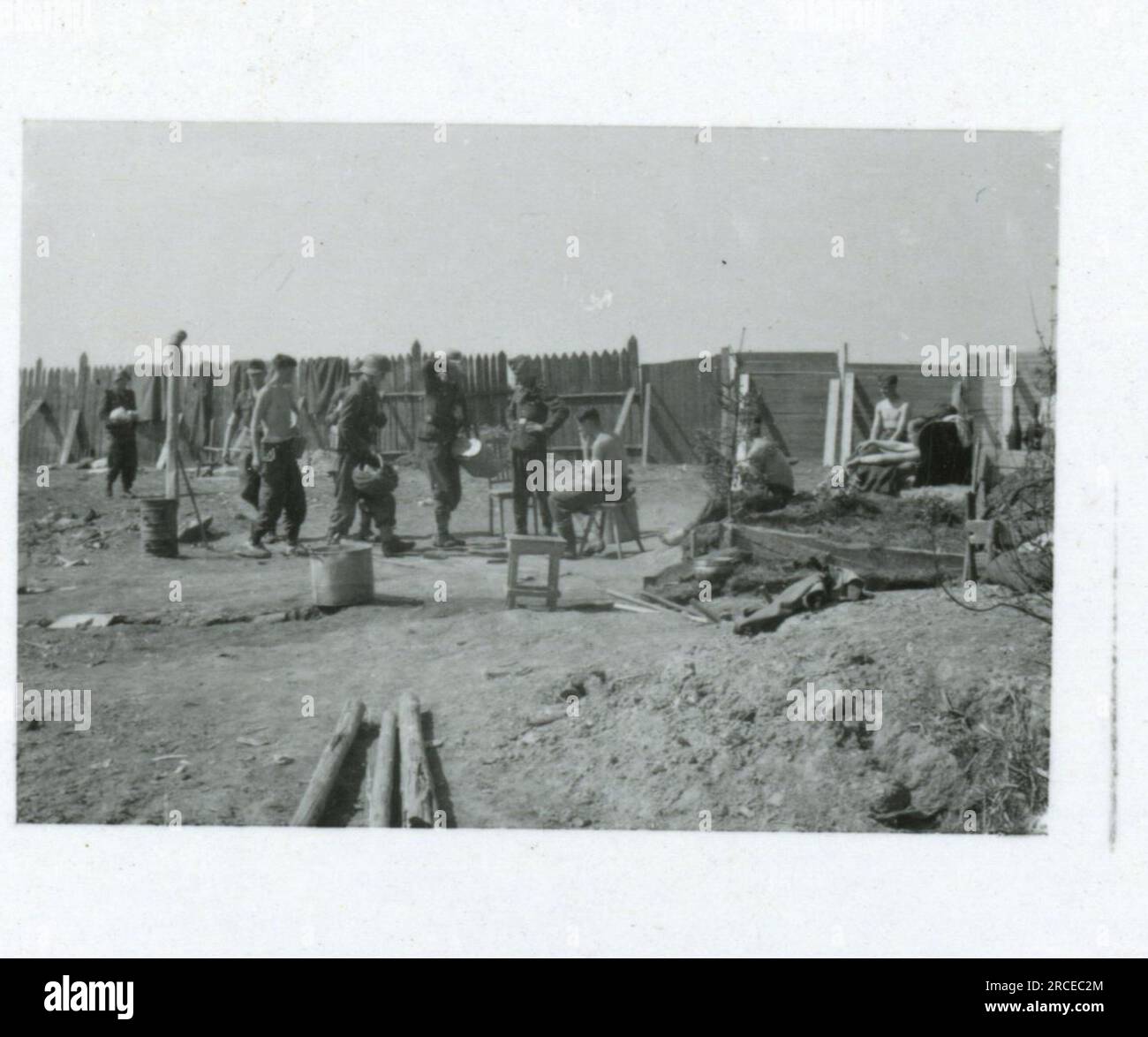 SS Photographer Fabiger, SSPanzerkorps, Narva, 1944 Daily activities