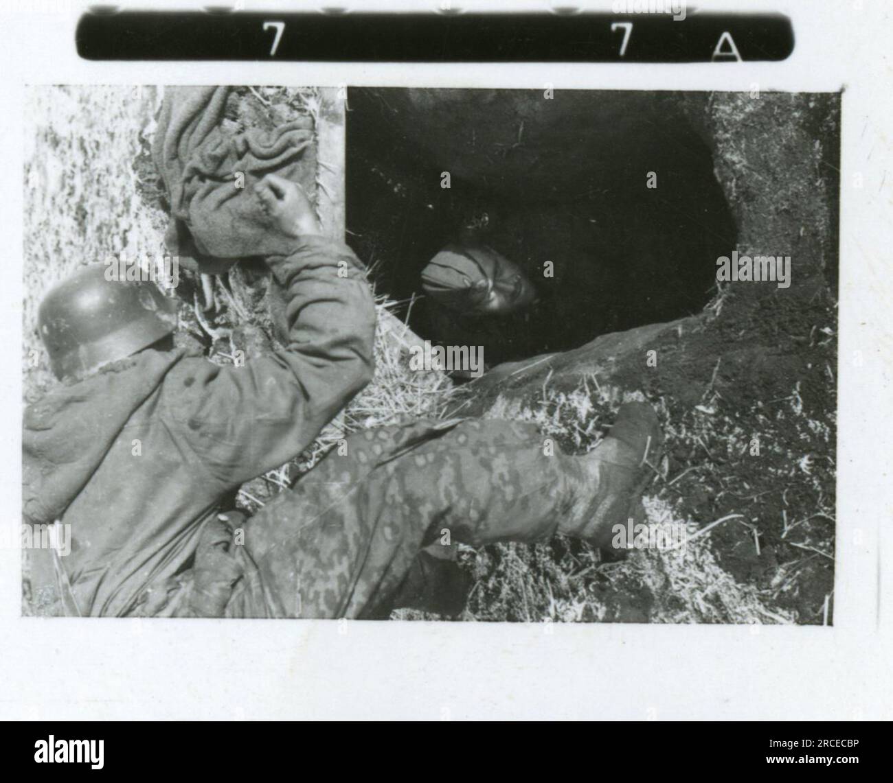 SS Photographer Fabiger, SSPanzerkorps, Narva, 1944 Daily activities