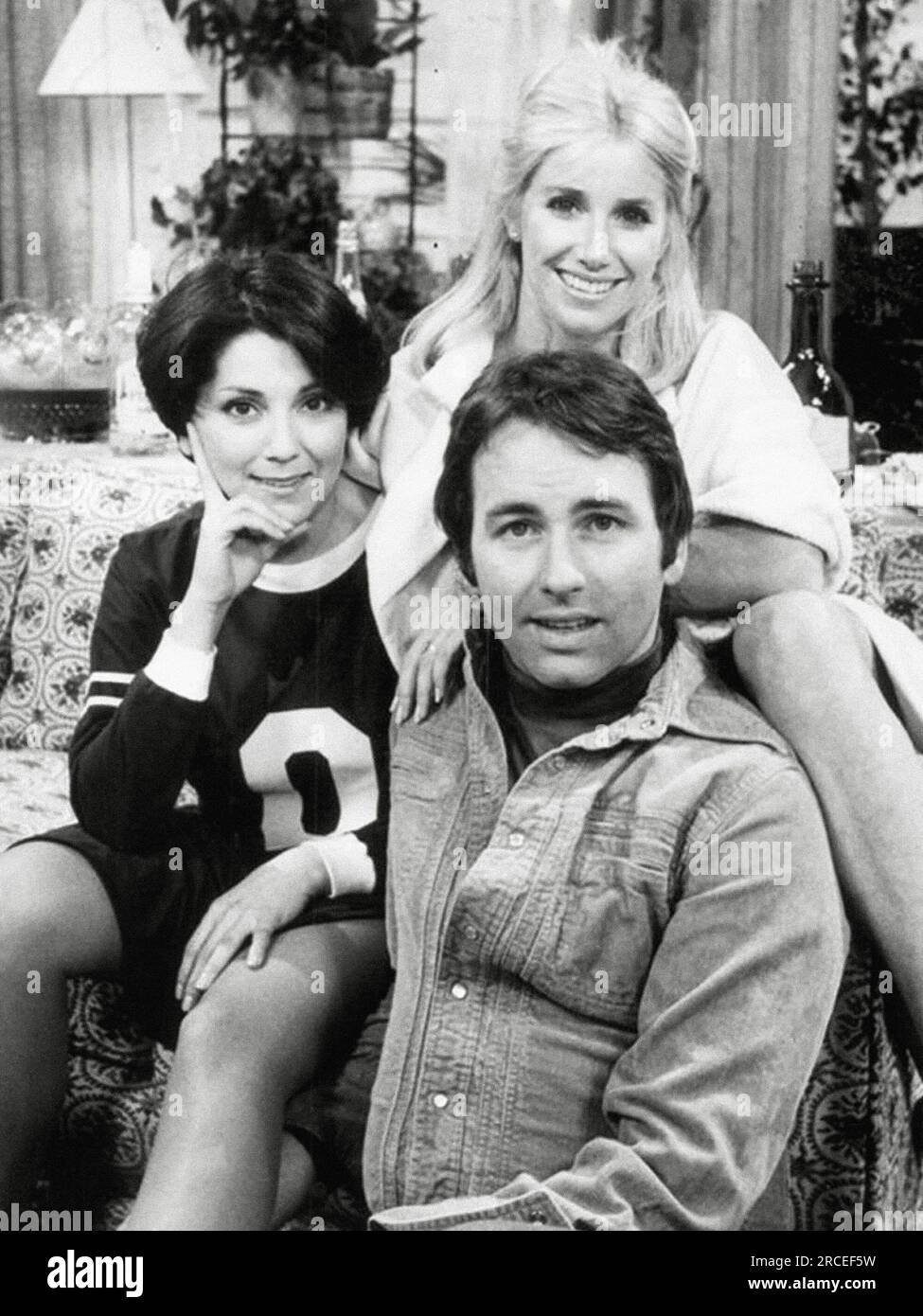 Suzanne Somers, John Ritter, Joyce DeWitt, "Three's Company" circa
