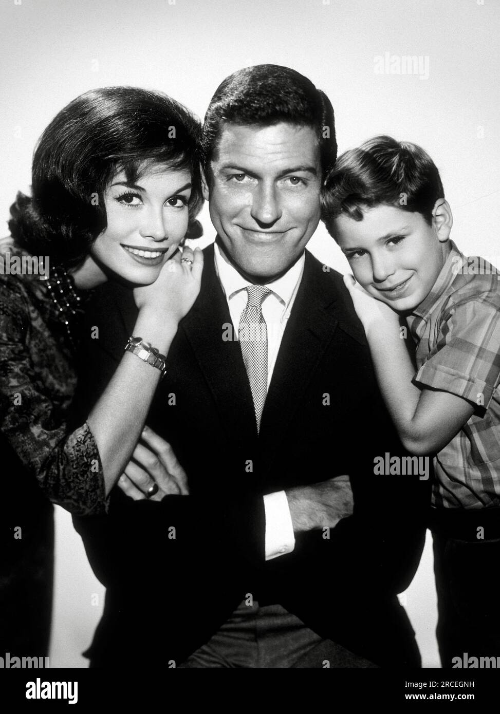 Mary Tyler Moore, Dick Van Dyke, Larry Mathews, "The Dick Van Dyke Show