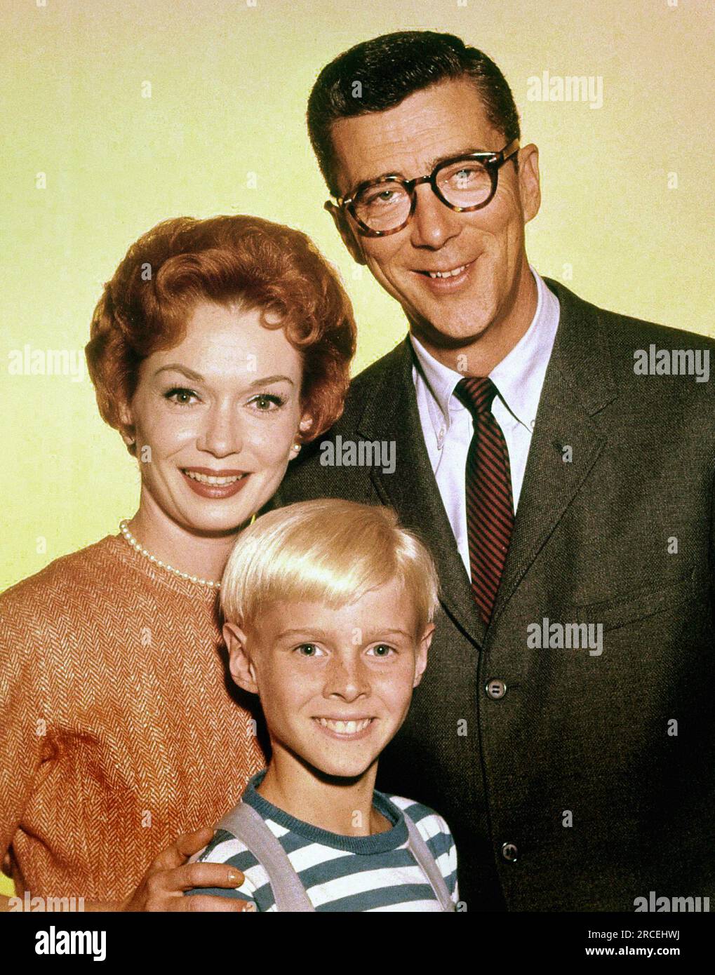 Gloria Henry, Herbert Anderson, Jay North, "Dennis the Menace", circa