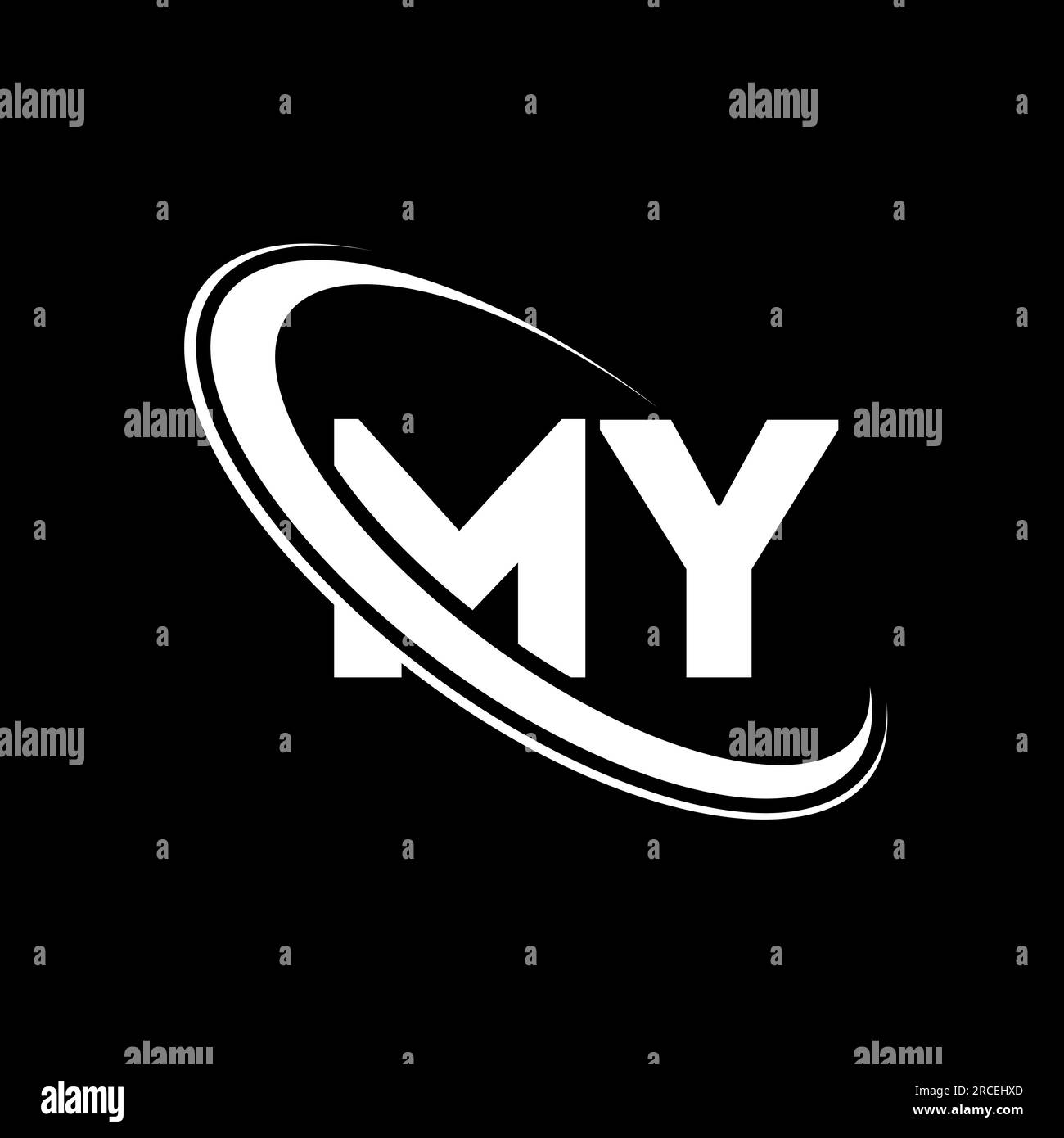 MY logo M Y design White MY letter MY/M Y letter logo design