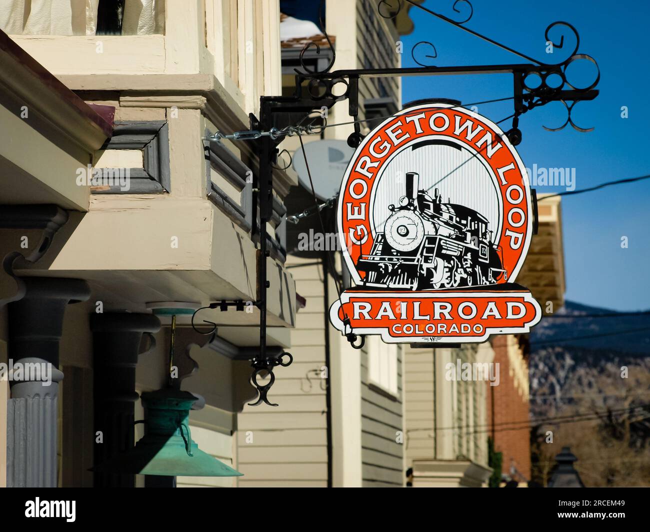 Historic georgetown sign hi-res stock photography and images - Alamy