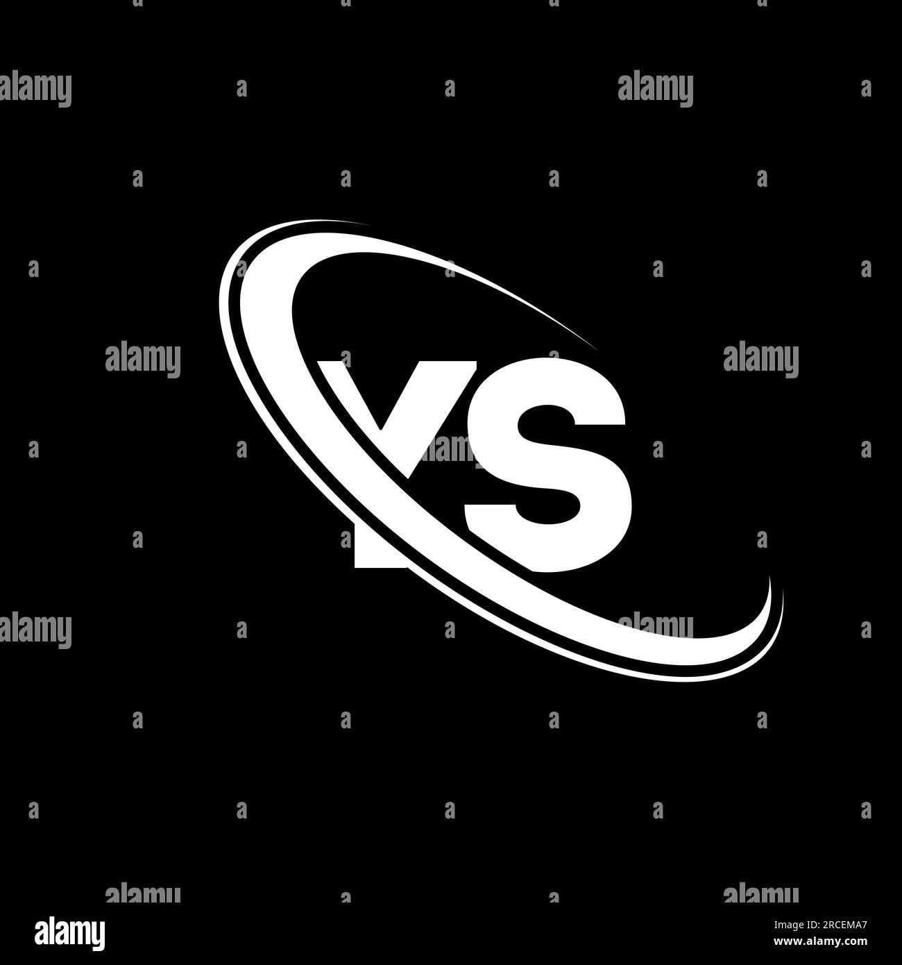 YS logo. Y S design. White YS letter. YS/Y S letter logo design. Initial letter YS linked circle uppercase monogram logo. Stock Vector