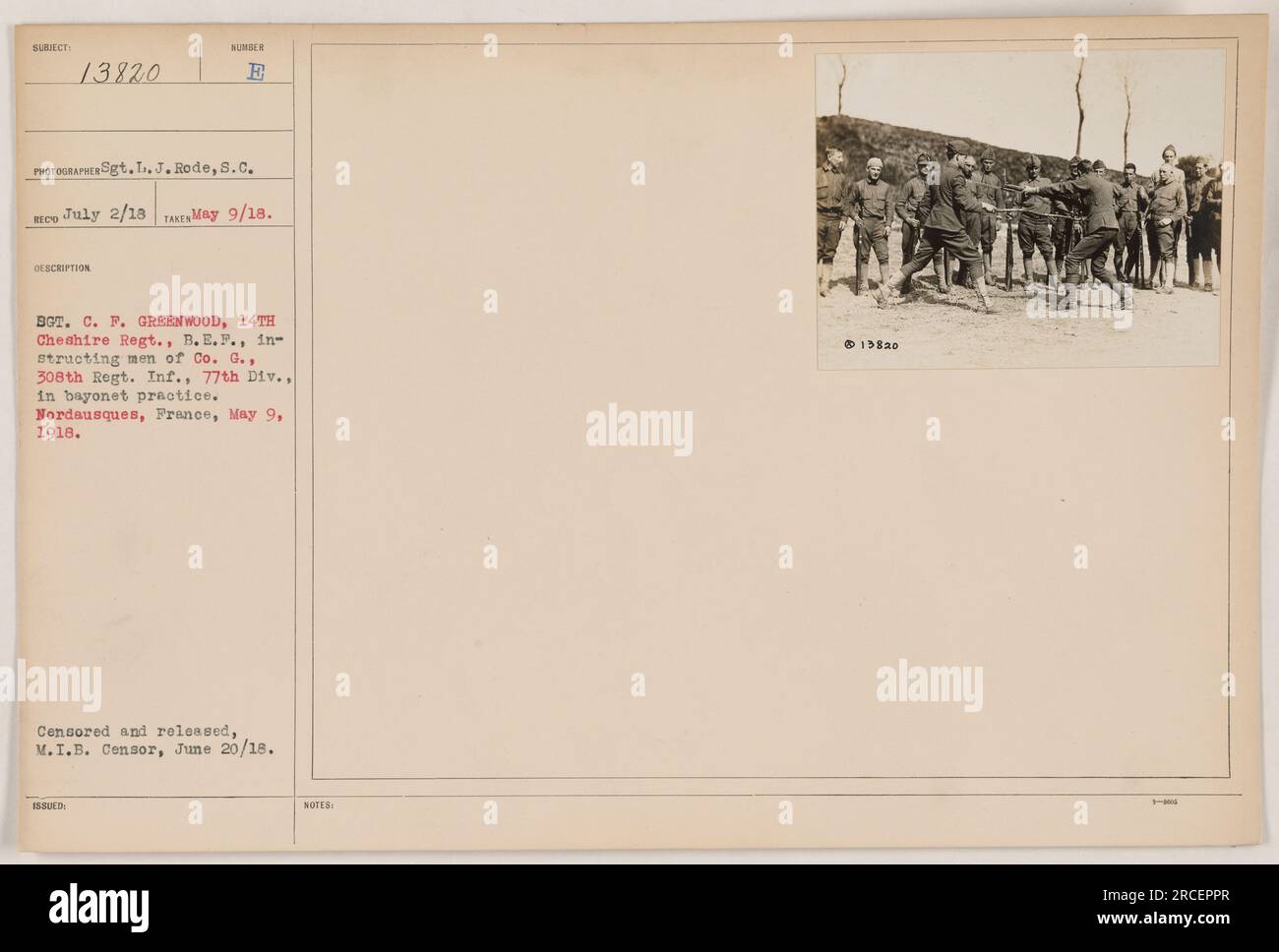308th infantry regiment hi-res stock photography and images - Alamy