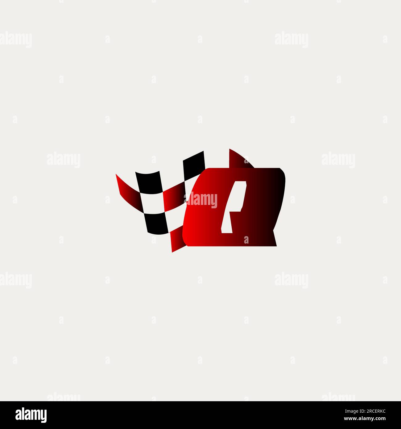 letter Q flag racing design vector Stock Vector Image & Art - Alamy