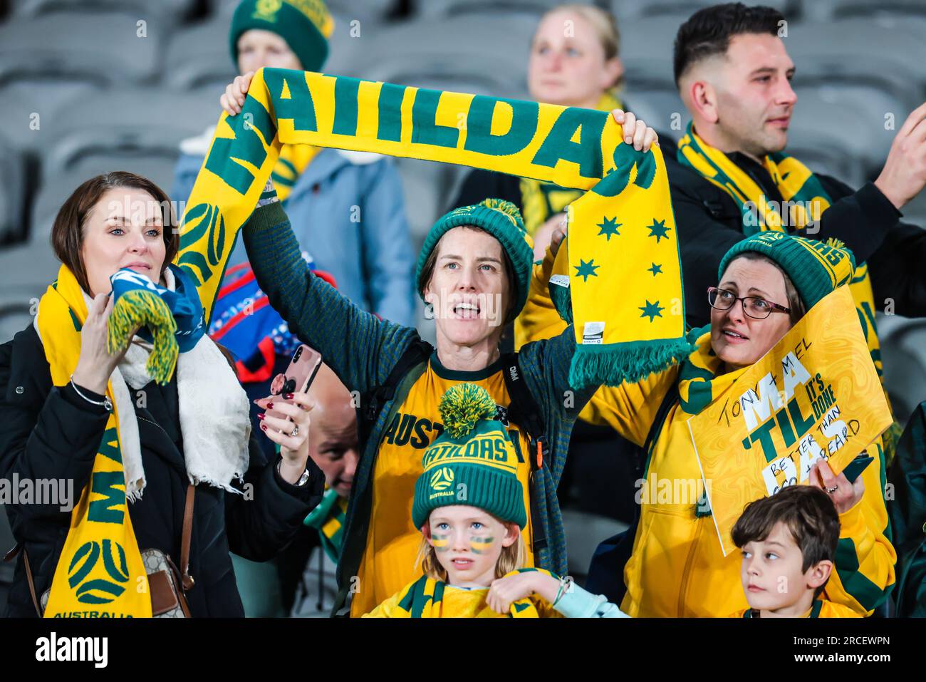 Australia Vs France World Cup 2023 Send Off Friendly Match Stock Photo