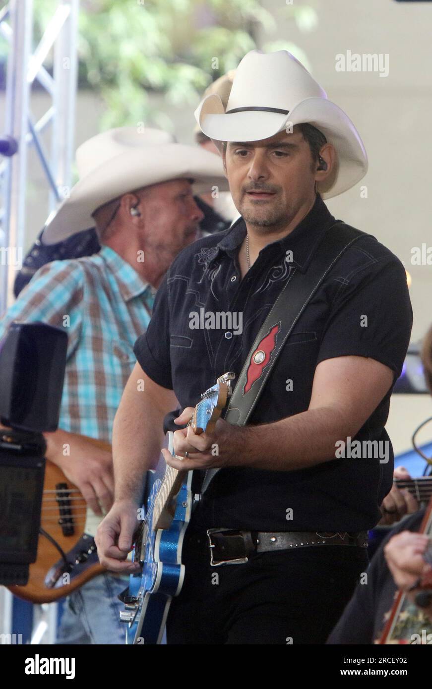 New York, NY, USA. 14th July, 2023. Brad Paisley performs on NBC's