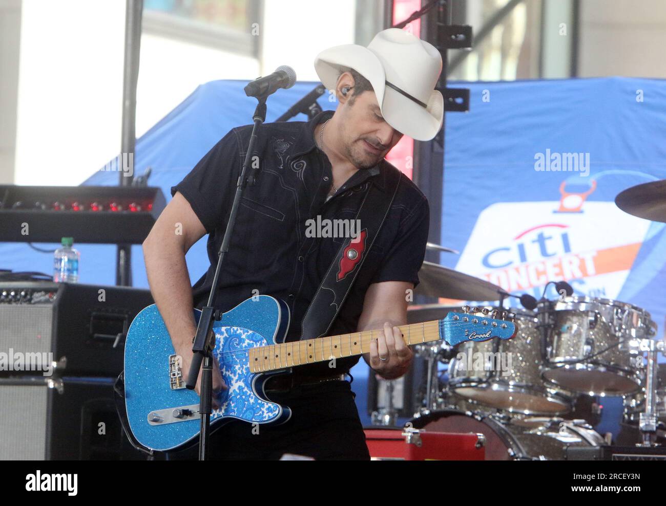 New York, NY, USA. 14th July, 2023. Brad Paisley performs on NBC's
