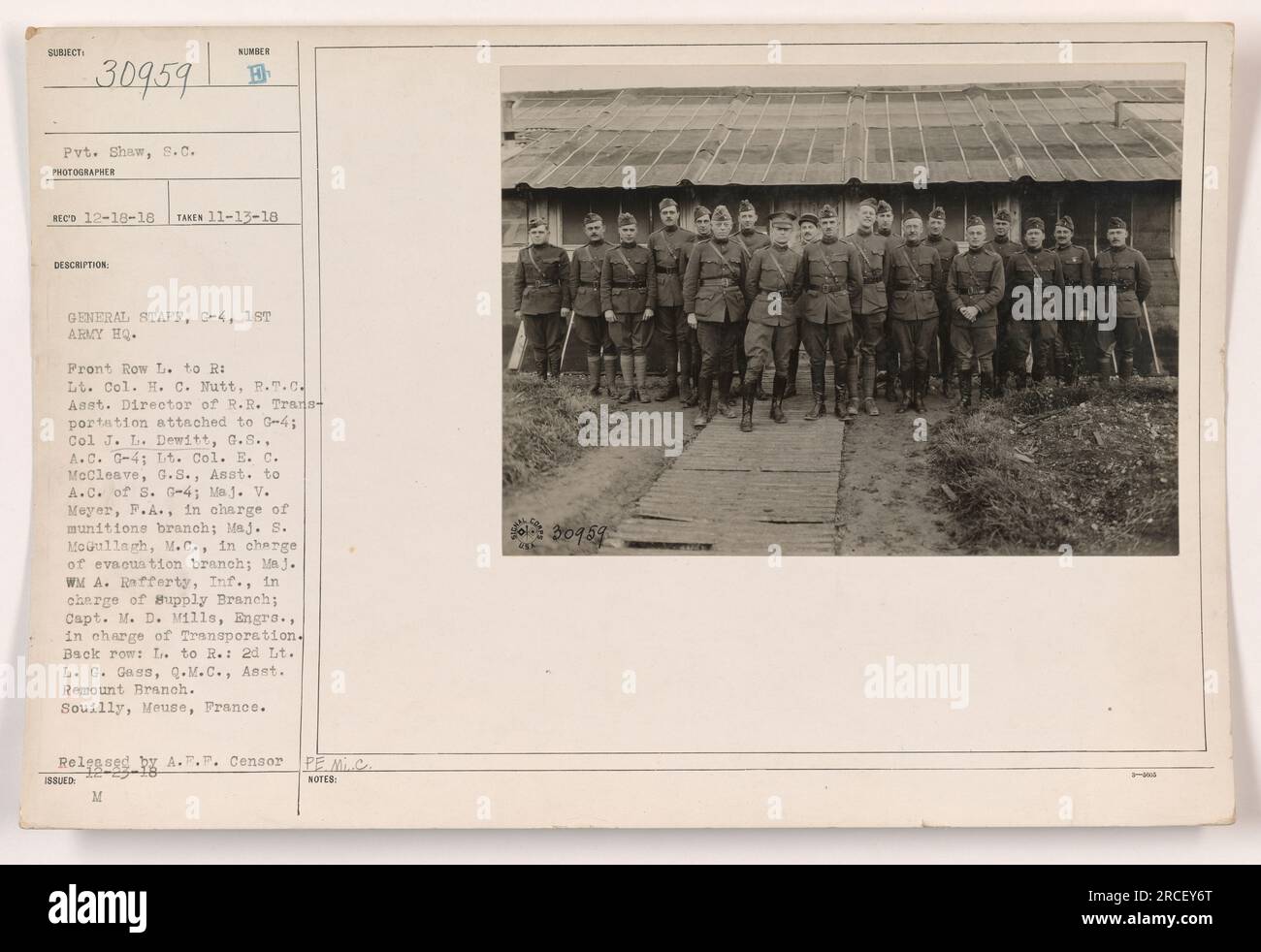 Lt Rafferty M i d censor hi-res stock photography and images - Alamy