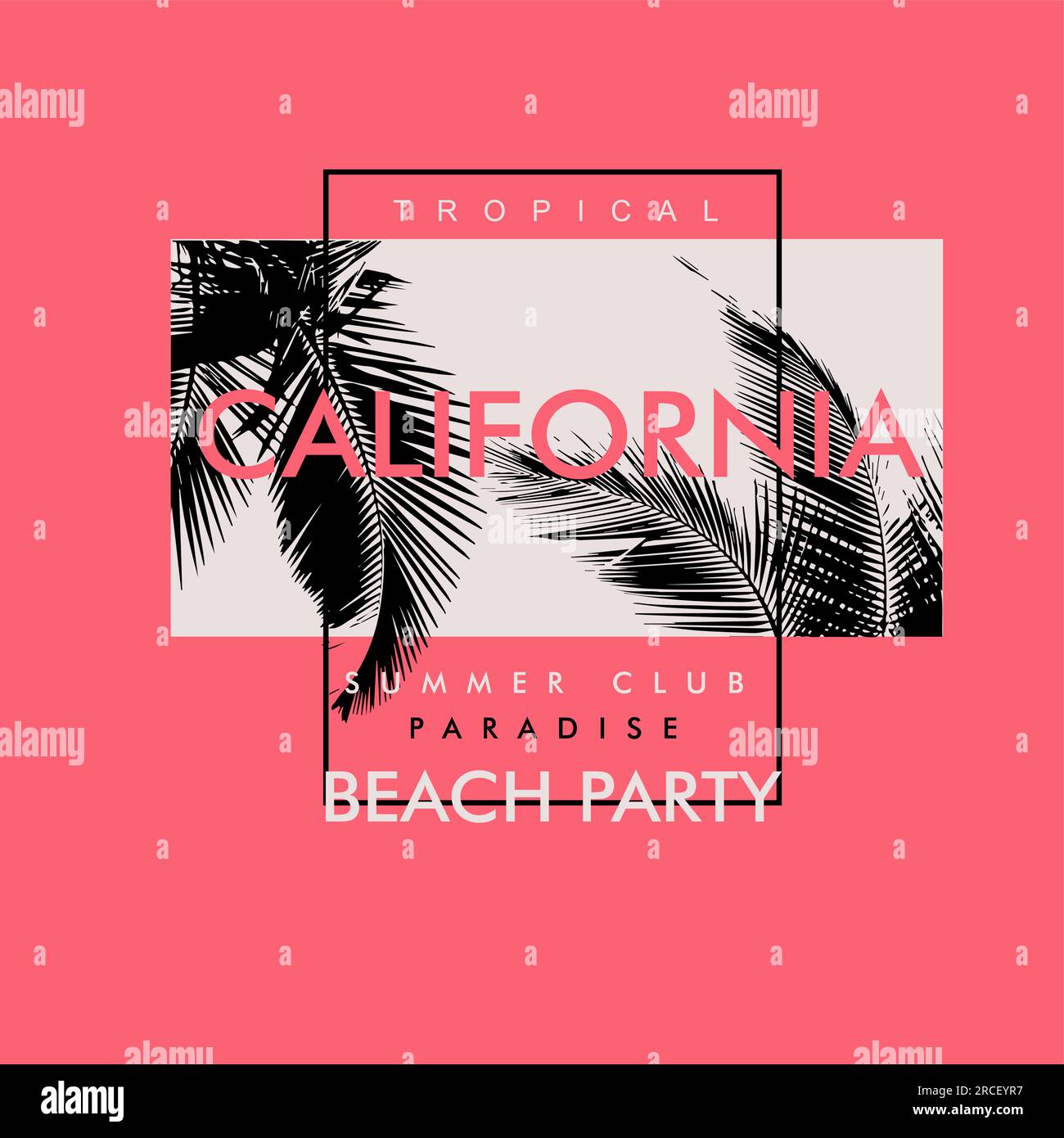 california-beach-party-tropical-paradise-summer-club-palm-leaf-t-shirt