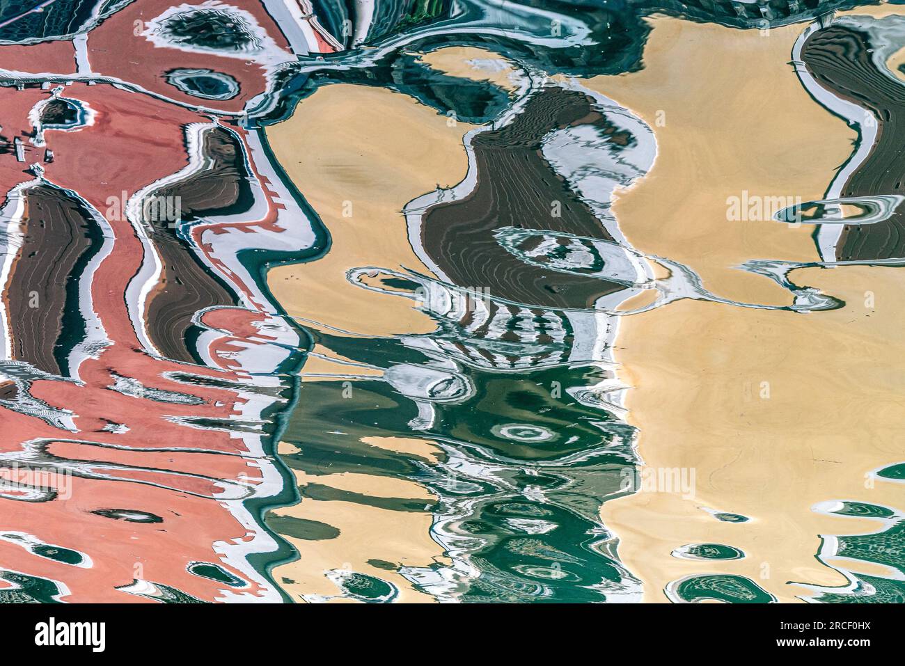 Images of colorful abstract water reflections made by Mary catherine ...