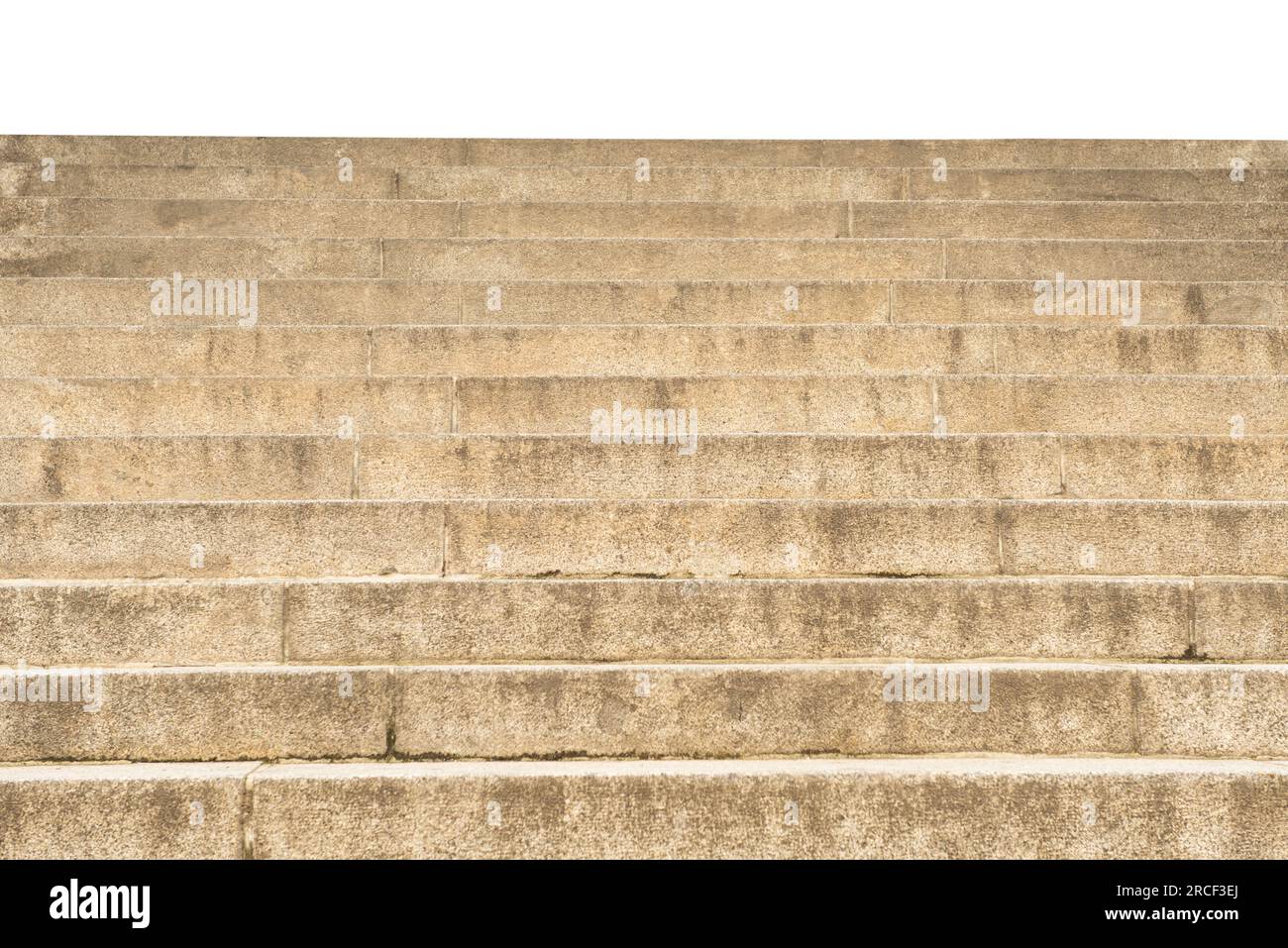 stone steps isolated on white background Stock Photo - Alamy