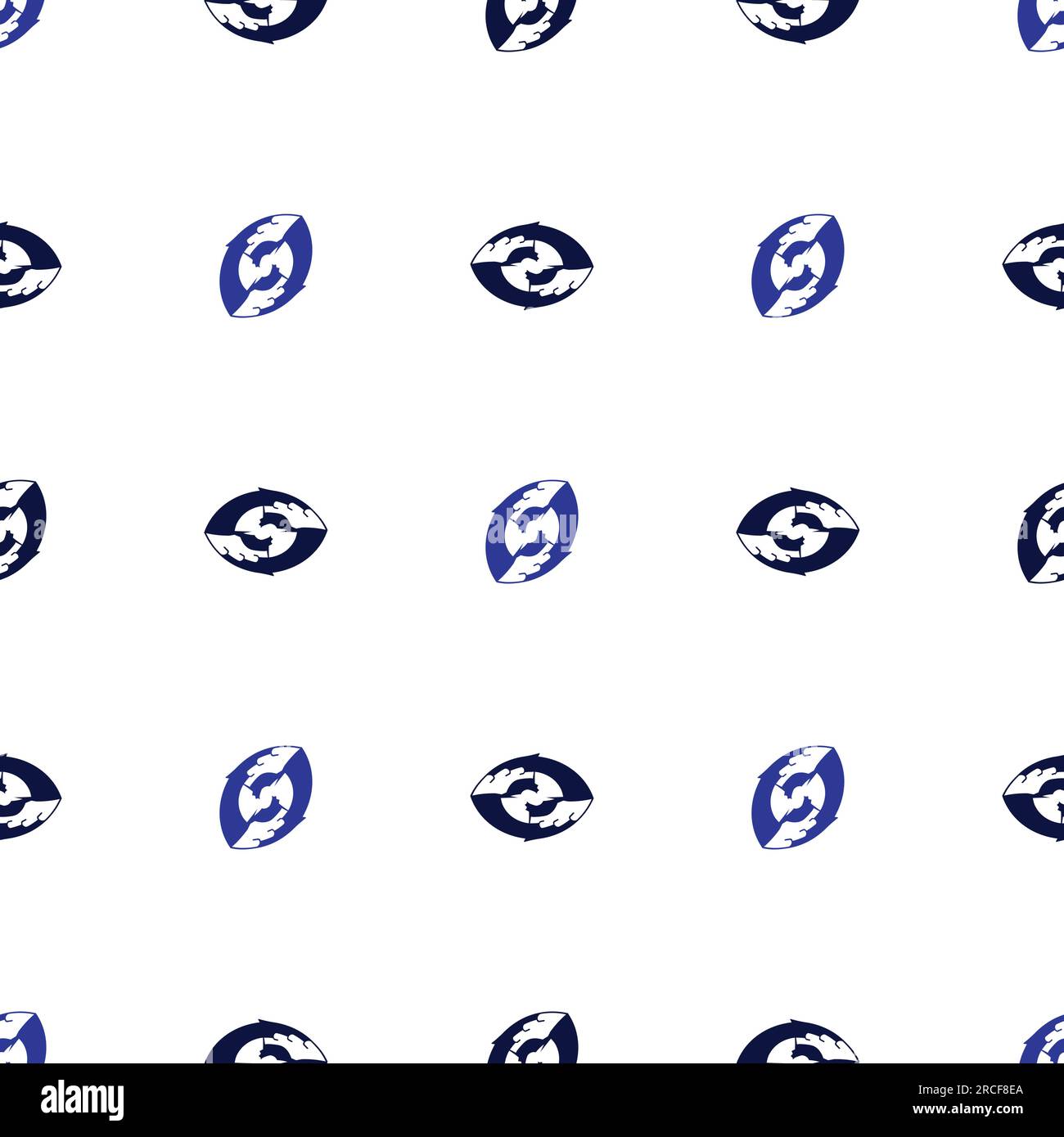 abstract seed design repetition arranged vertical and horizontal in one