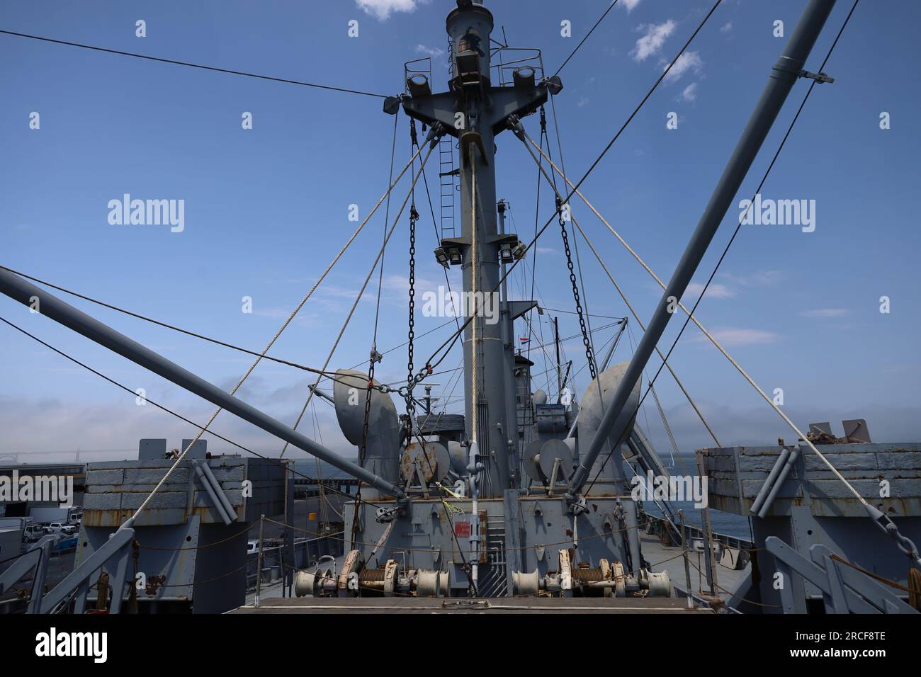 5-21-2021: San Francisco,  California:  USS Jeremy O Brian in California Stock Photo