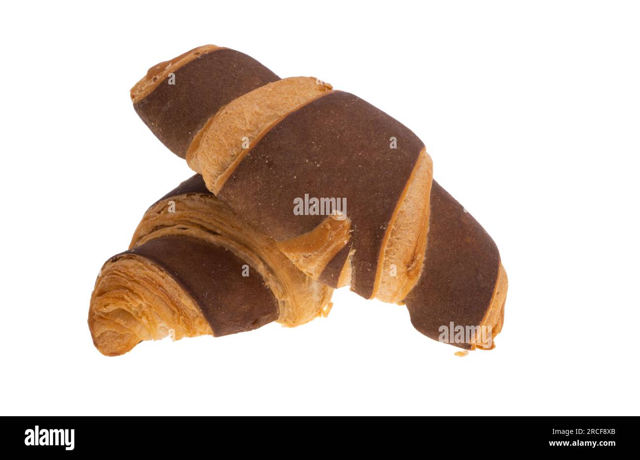 croissant isolated on white background Stock Photo - Alamy