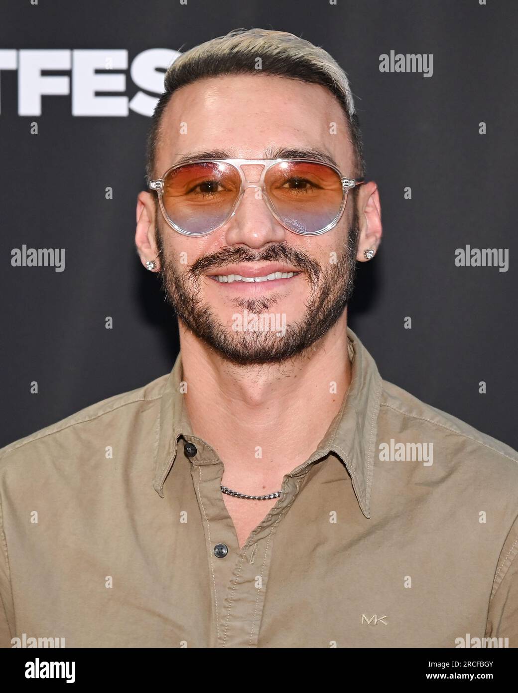 July 13 2023 Los Angeles California USA Christopher Rodriguez July 13 2023 Los Angeles California Usa Christopher Rodriguez Attends Outfest Opening Night Gala 2023 Premiere Of Aristotle And Dante Discover The Secrets Of The Universe Credit Image Billy Bennightzuma Press Wire Editorial Usage Only! Not For Commercial Usage! 2RCFBGY