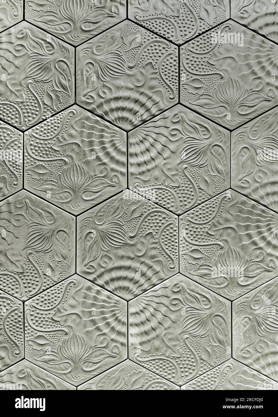 Hexagonal pattern art hi-res stock photography and images - Alamy