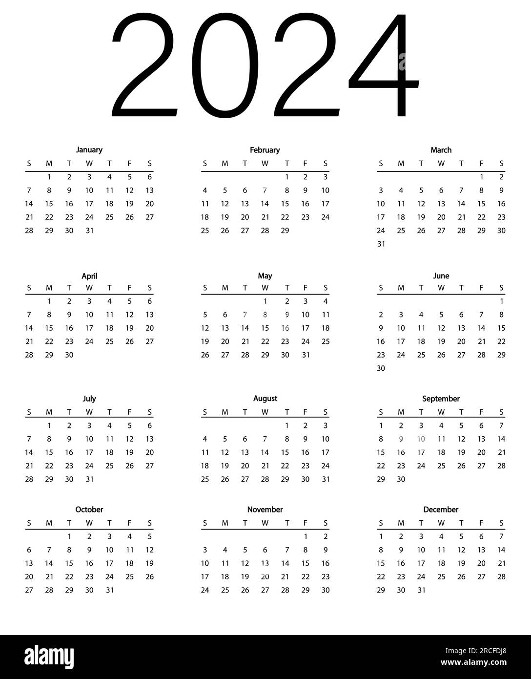 2024 Calendar With Week Numbers Starting Sunday 2020 August 2024 Calendar Printable Pdf