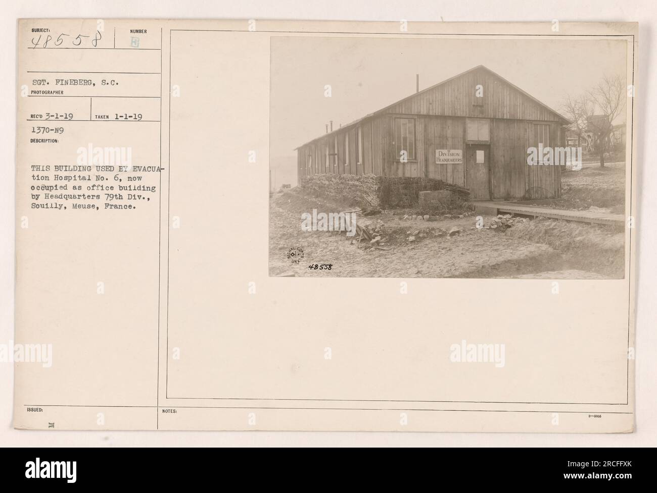 https://c8.alamy.com/comp/2RCFFXK/building-formerly-used-as-evacuation-hospital-no-6-now-serves-as-the-office-building-for-headquarters-79th-division-in-souilly-meuse-france-photograph-taken-on-january-1-1919-by-sergeant-fineberg-image-number-48558-information-from-the-military-source-and-date-of-the-photo-is-included-2RCFFXK.jpg