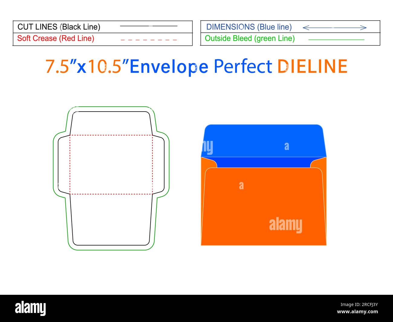 3D Booklet envelope editable easily resizeable and Booklet envelope 7
