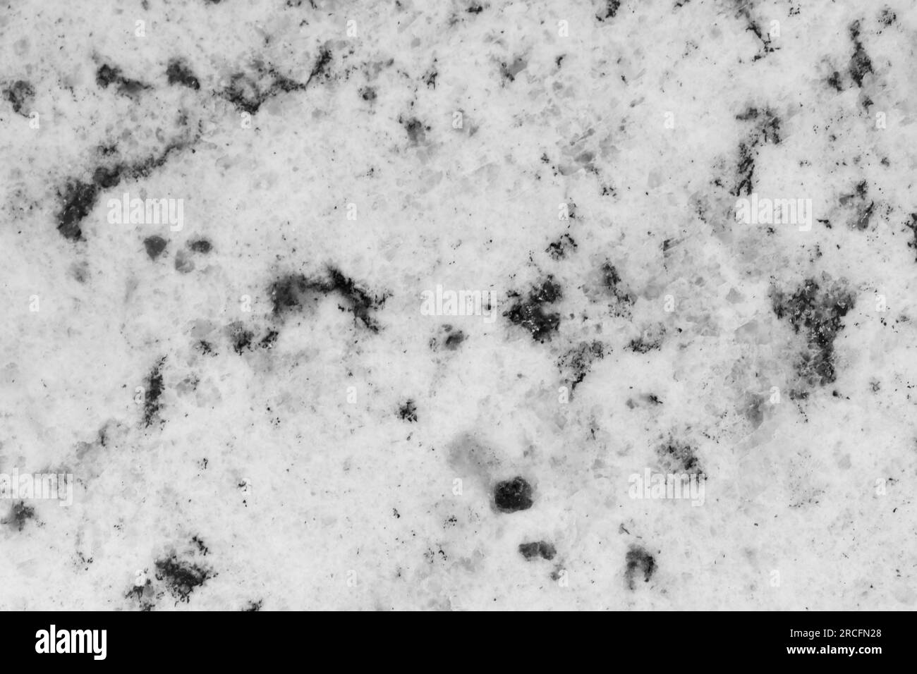 Gray granite stone background and texture with black spots Stock Photo