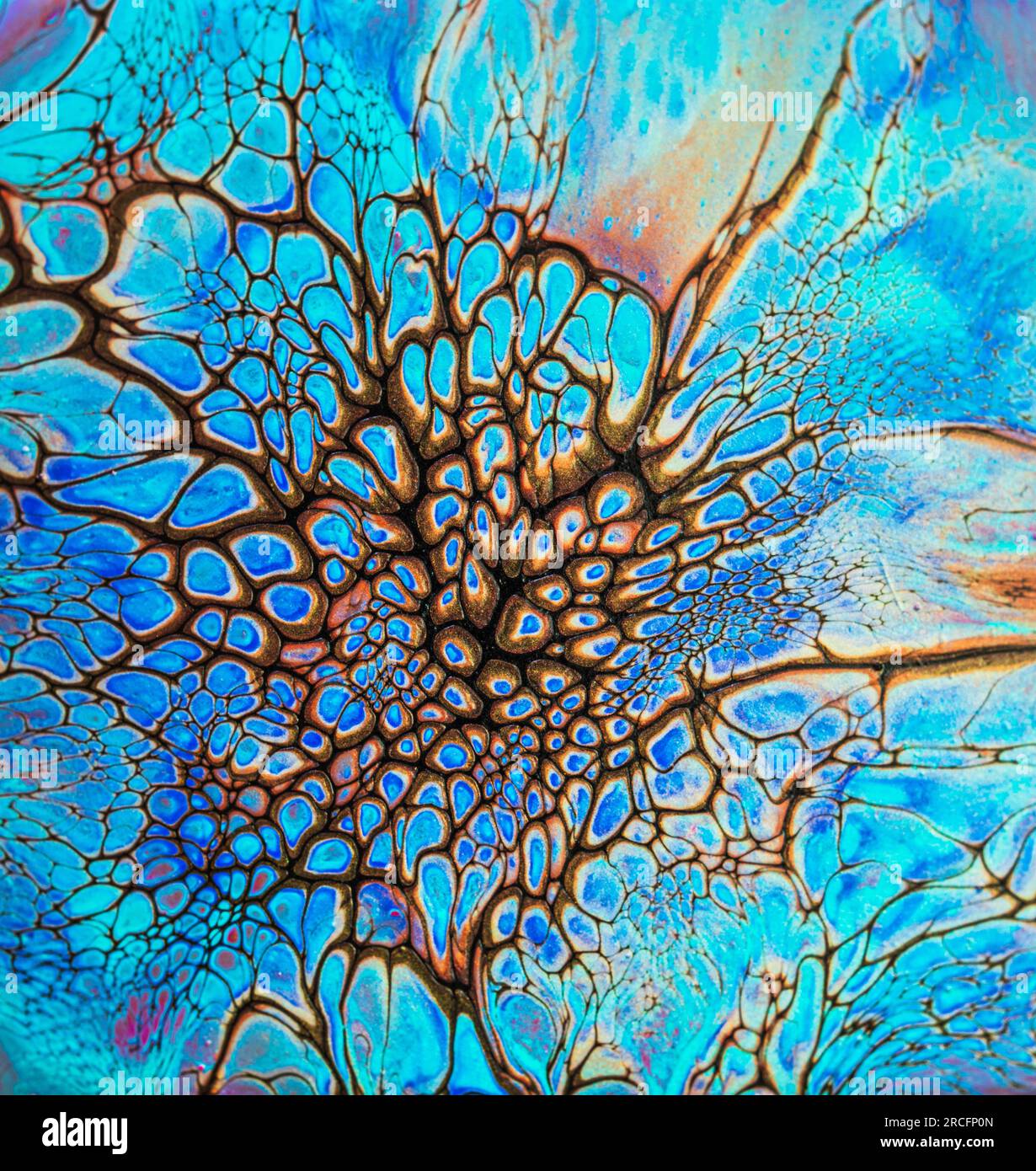 Acrylic & Resin Abstract Art Stock Photo Alamy