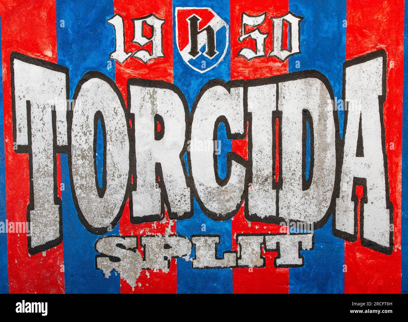 Hajduk Split Football Club Logo Editorial Stock Photo - Image of club,  famous: 112709743