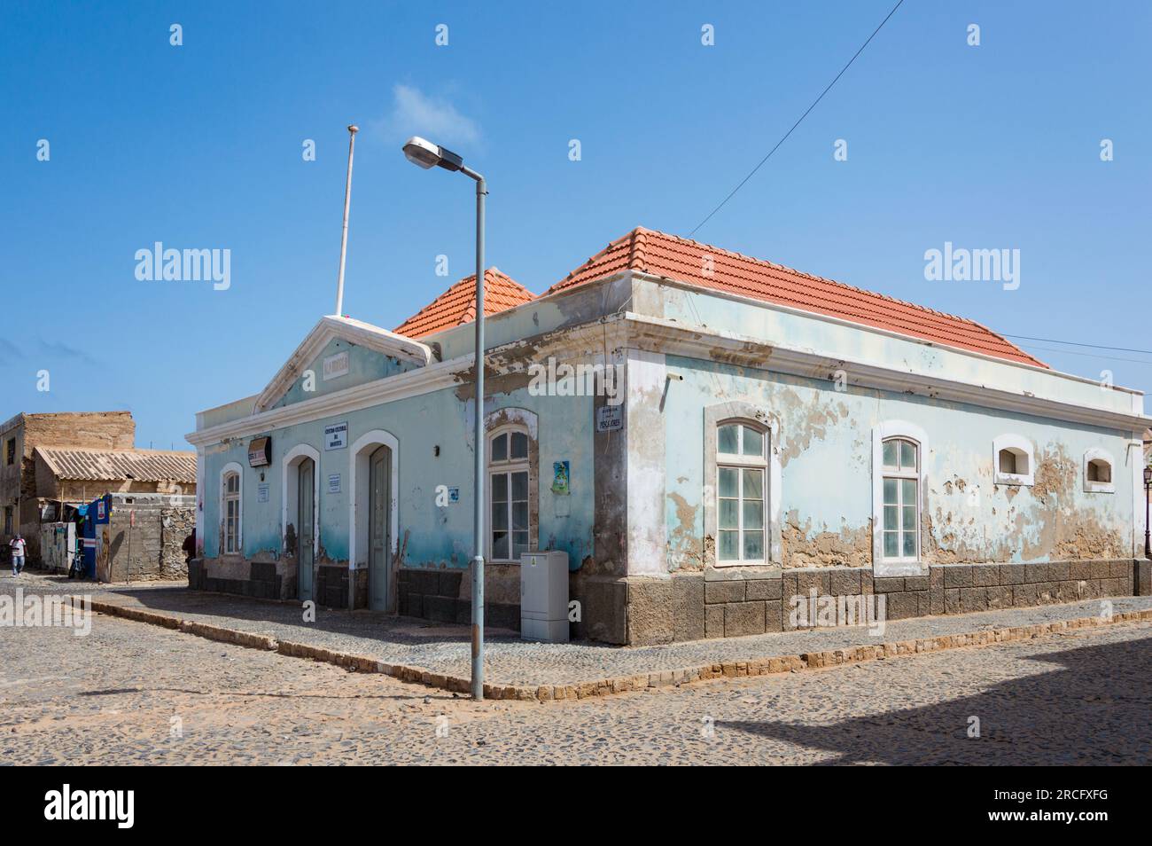 Cultural Centre of Boa Vista, Cape Verde, Africa Stock Photo Alamy
