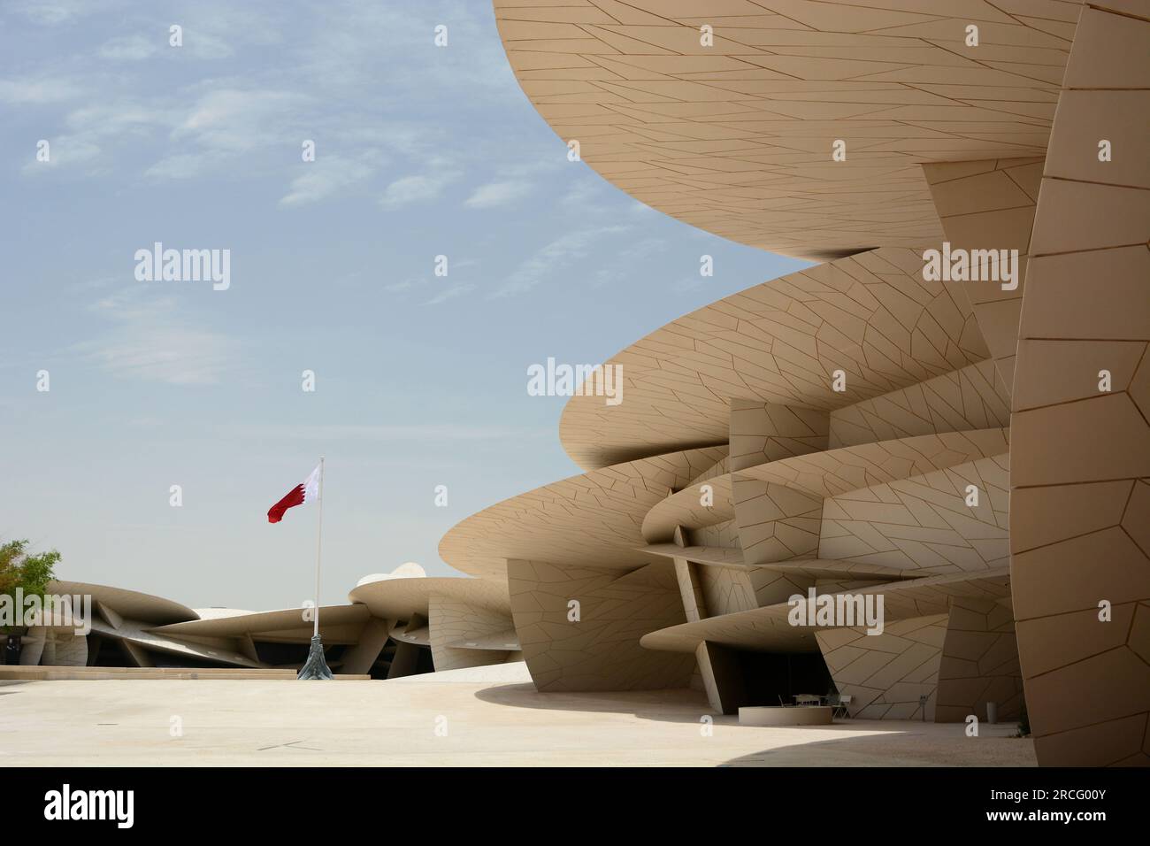 The desert rose crystal inspired architecture of National Museum of