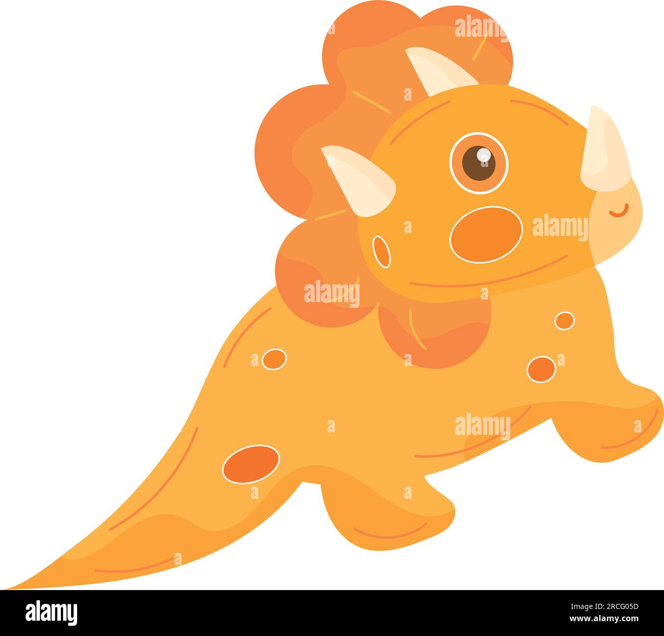 Isolated colored cute dinosaur character Vector Stock Vector Image ...