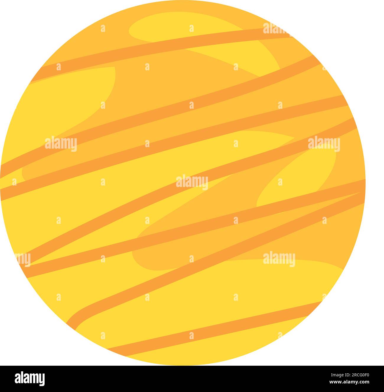 Isolated colored planet sketch icon Vector Stock Vector