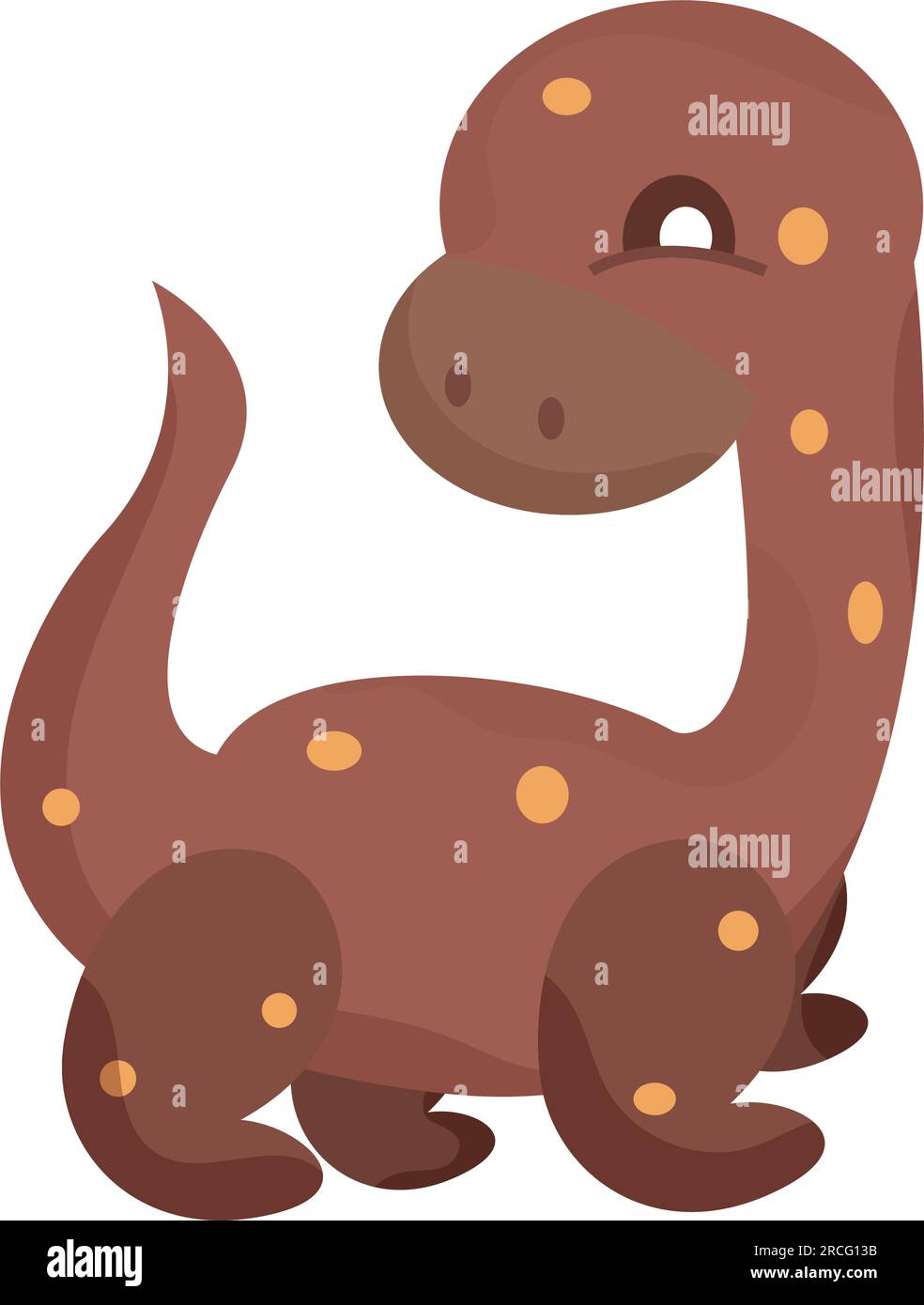 Isolated colored cute dinosaur character Vector Stock Vector Image ...