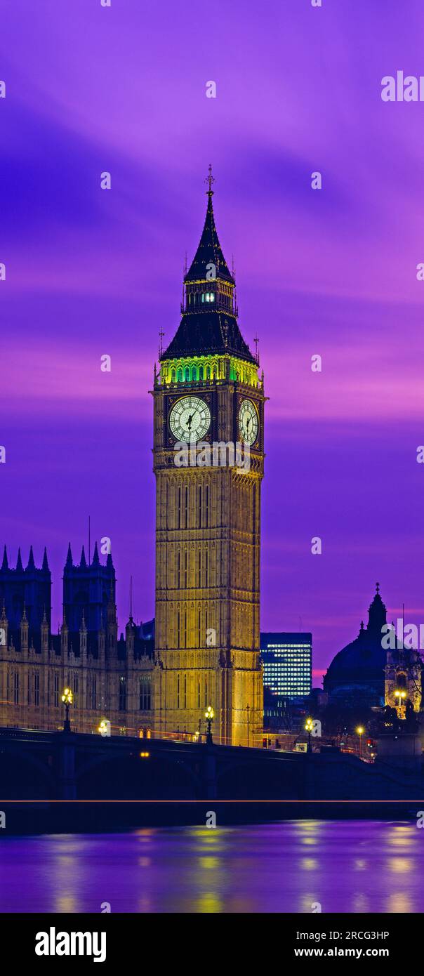 Big Ben at night, London, England, UK Stock Photo Alamy