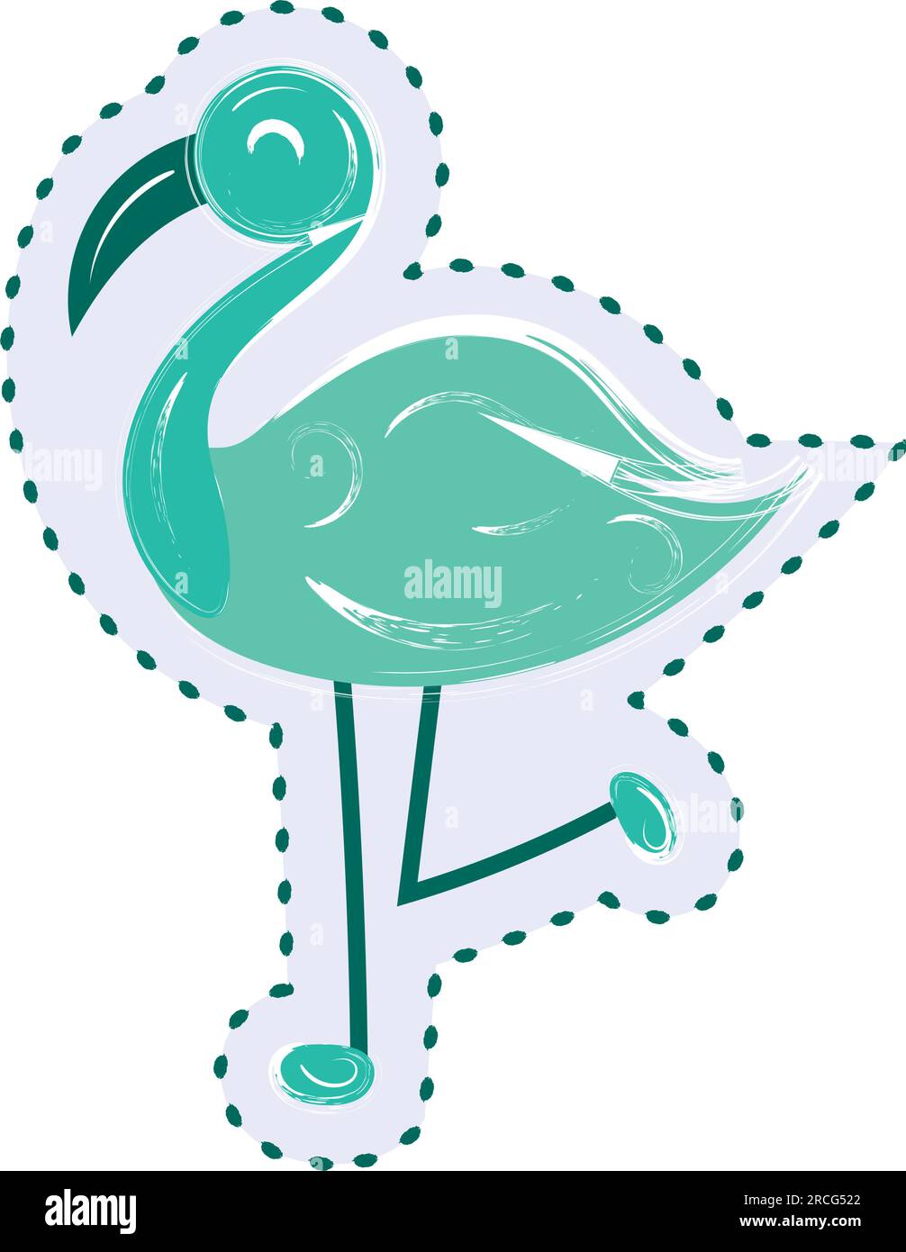 Flamingo sketch hi-res stock photography and images - Alamy