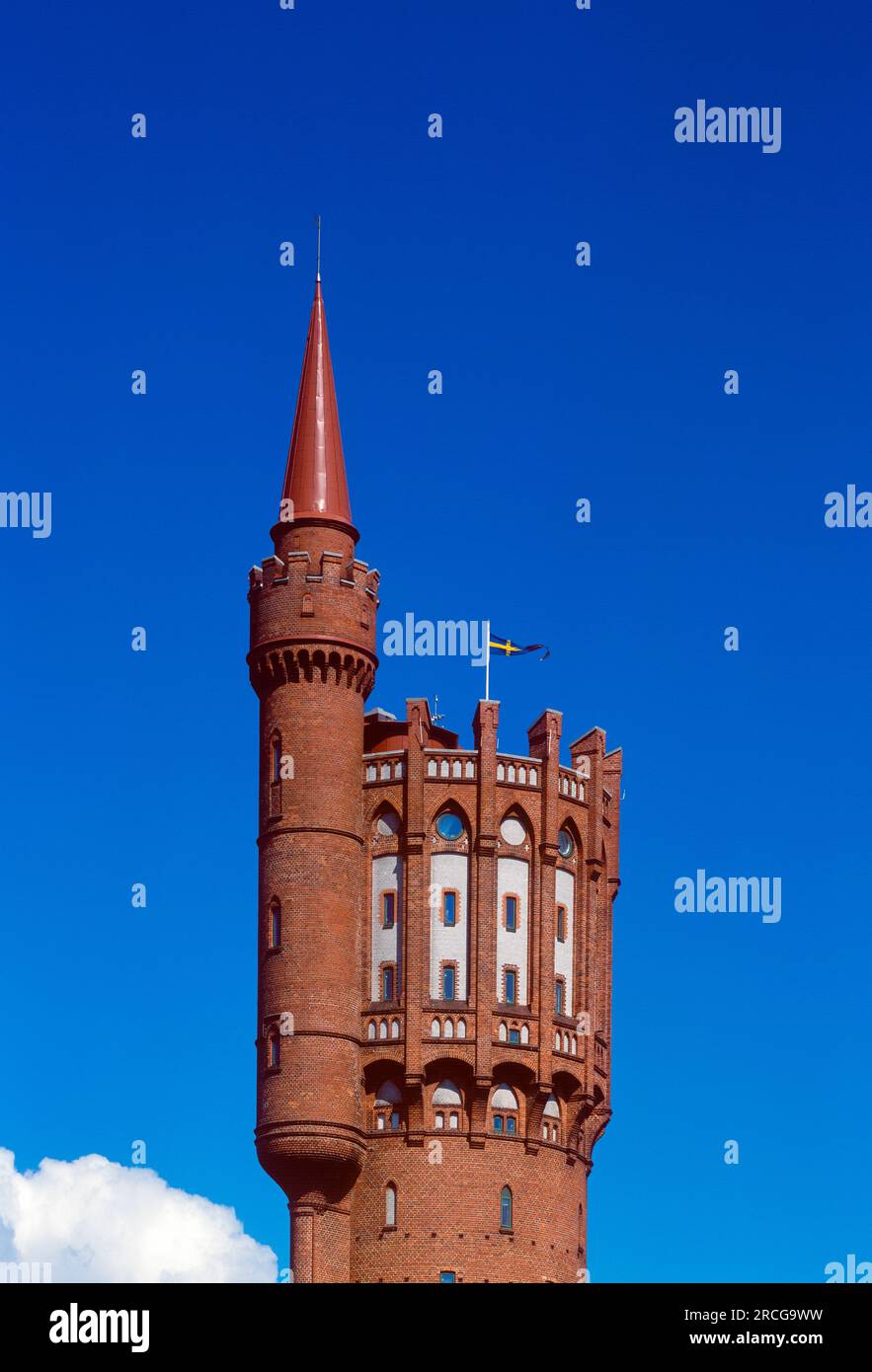 Water tower, Karlskrona, Sweden Stock Photo
