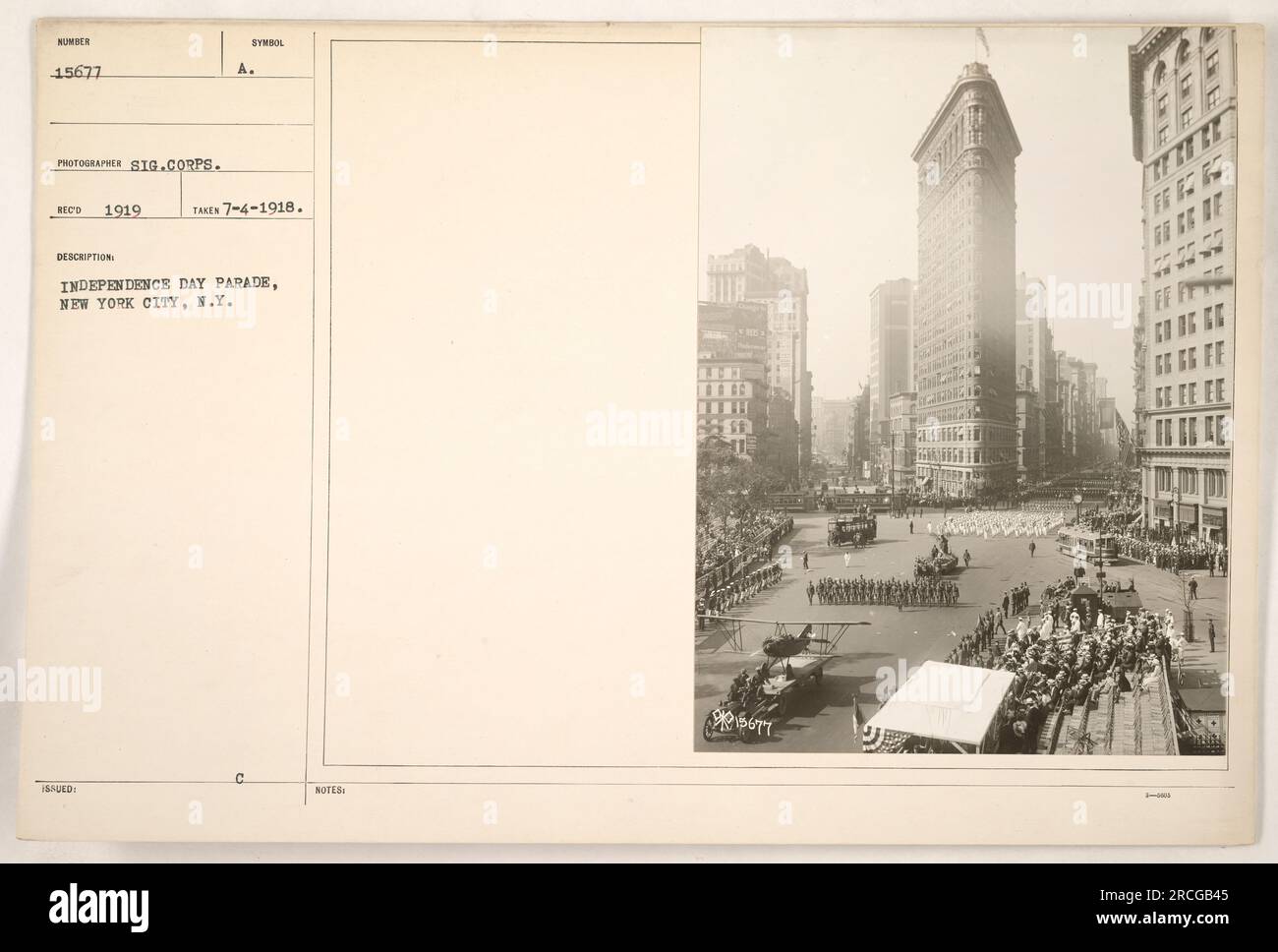 Victory day new york 1919 hi-res stock photography and images - Alamy
