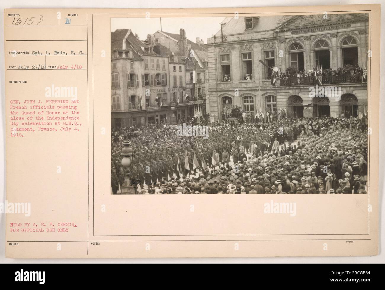 Célébration du 4 juillet de l'AEF