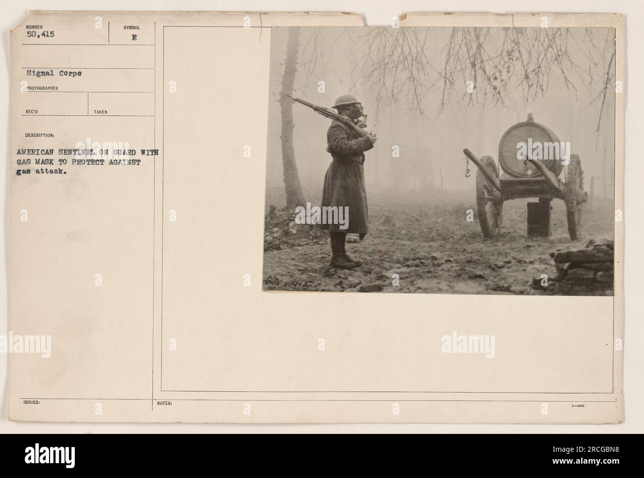 American soldier world war 1 gas mask hi-res stock photography and ...