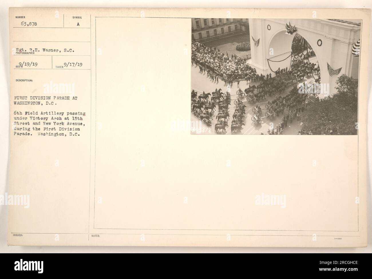 Victory parade new york 1919 hi-res stock photography and images - Alamy