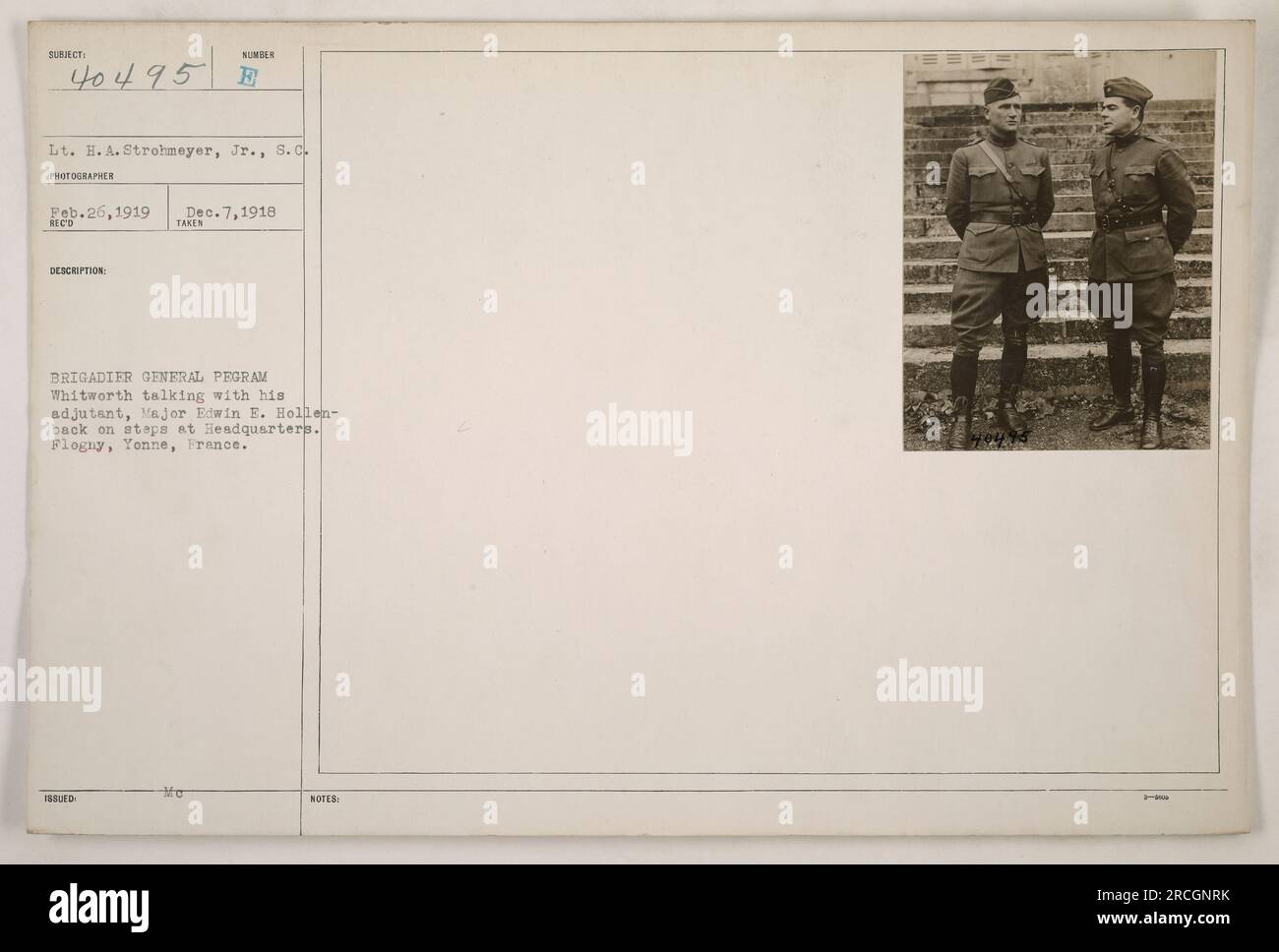 Major edwin e hollenback hires stock photography and images Alamy