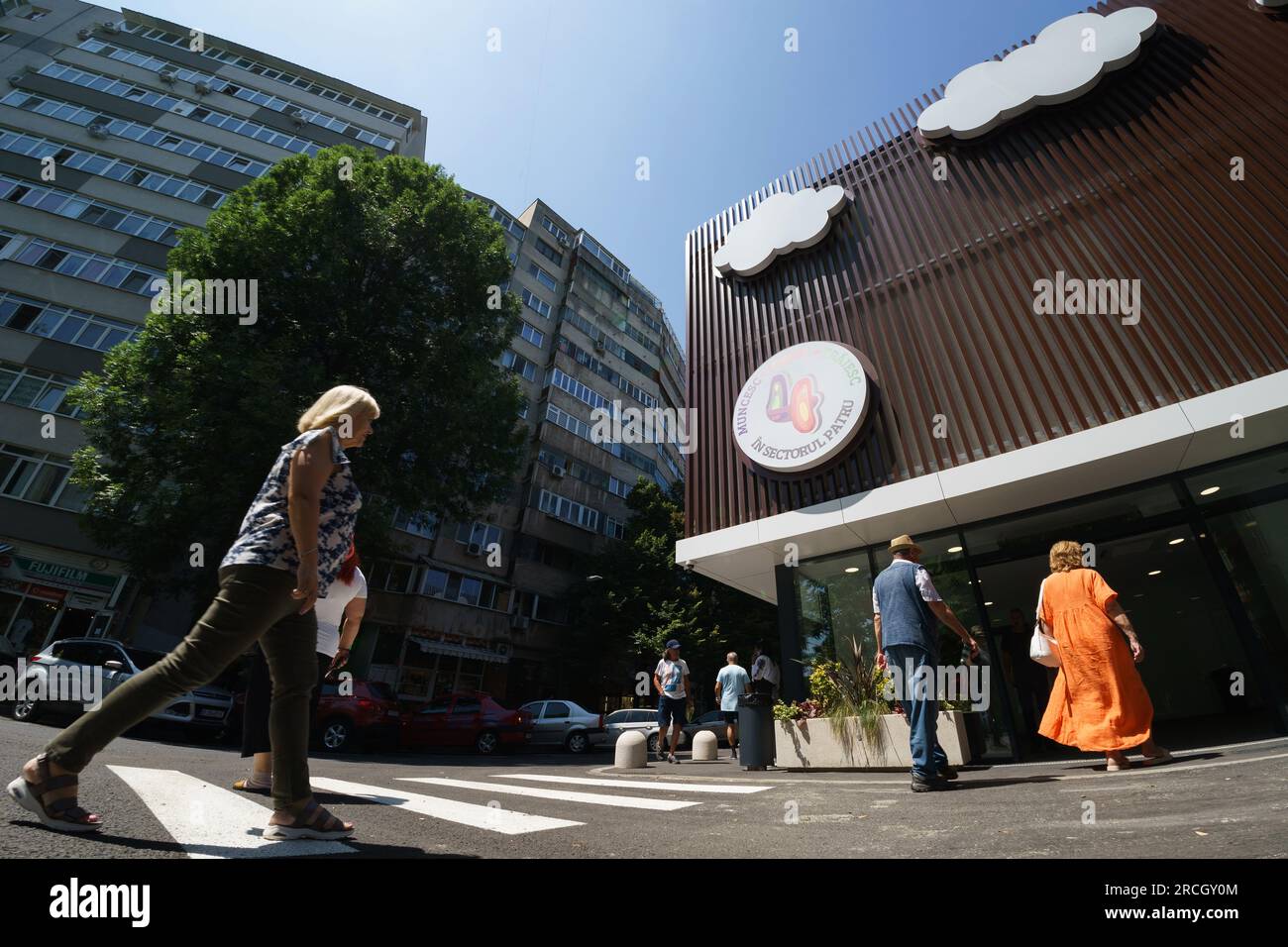 Bucharest, Romania. 14th July, 2023 Inauguration of the agrifood