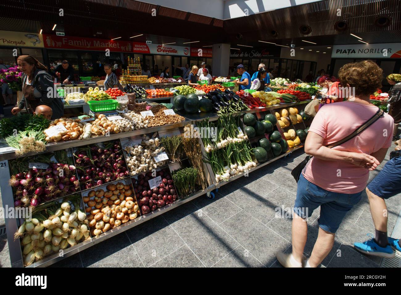 Bucharest, Romania. 14th July, 2023 Inauguration of the agrifood